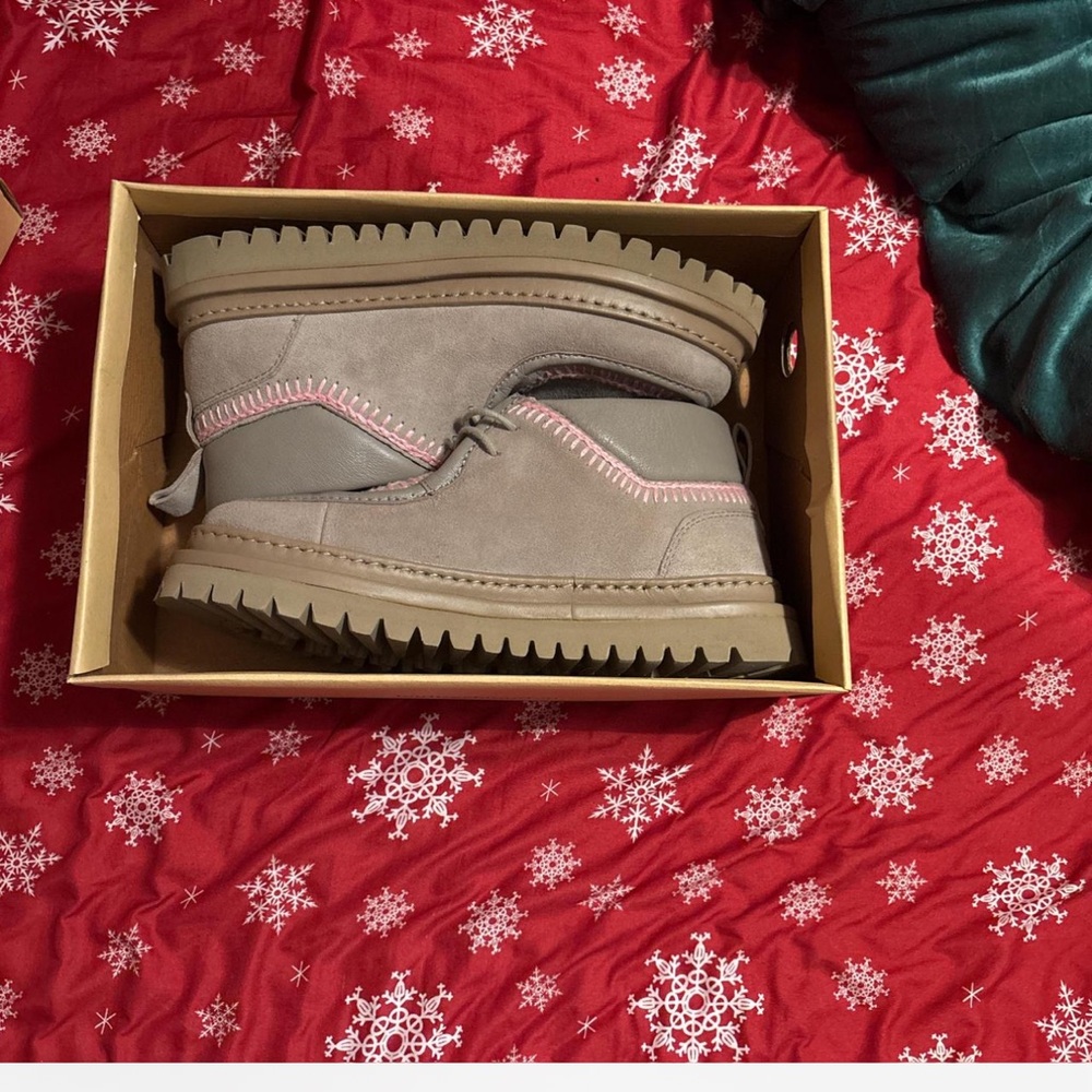 Free People Luca Crochet Chukka boots